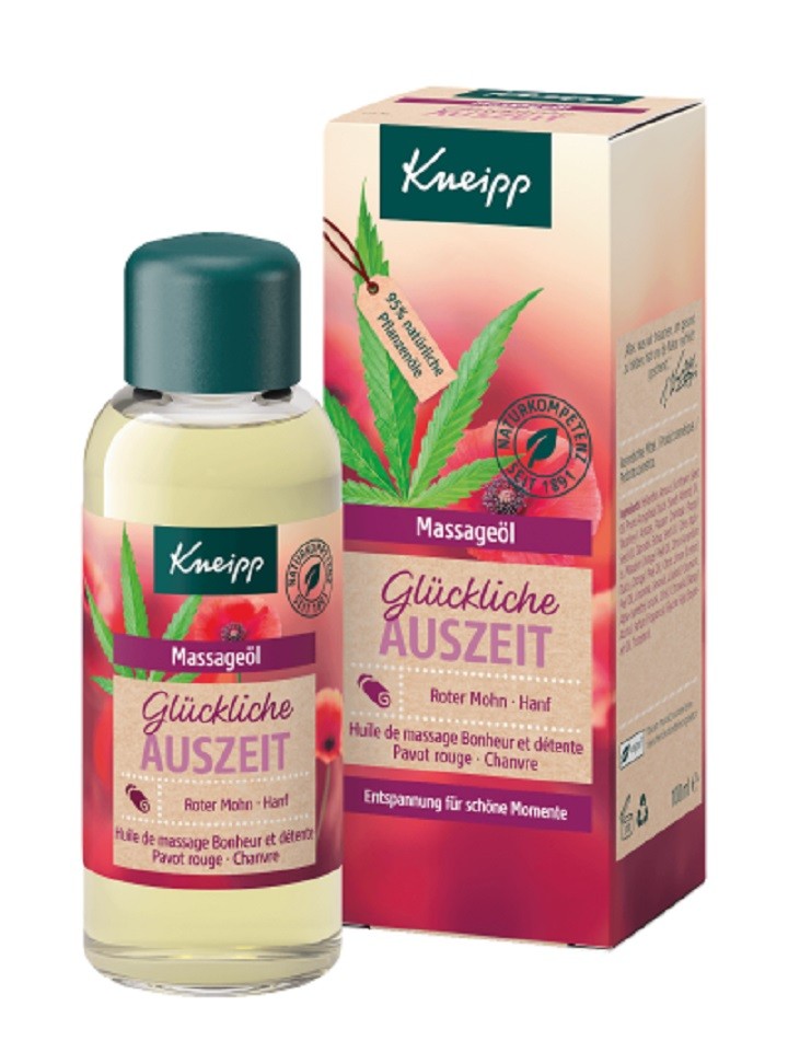 Olio di massaggio Pausa felice 100 ml - Vitalhaus Ladurner Kneipp Shop