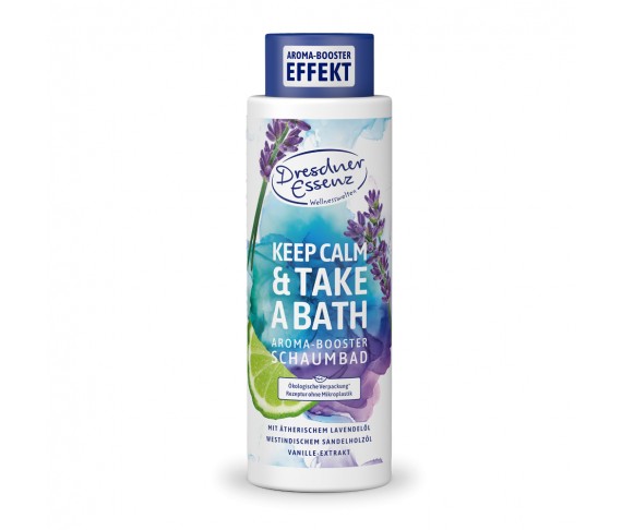 Bagno schiuma aroma-Booster "Keep Calm & Take a Bath"